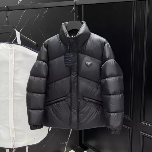 Prada Down Feather Coat Long Sleeved For Unisex #1380376