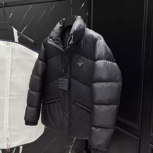 Cheap Prada Down Feather Coat Long Sleeved For Unisex #1380376 Replica Wholesale [$247.93 USD] [ITEM#1380376] on Replica Prada Down Feather Coat