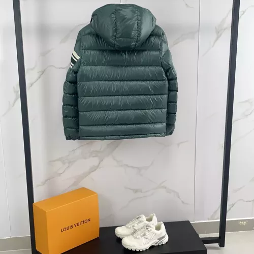 Cheap Moncler Down Feather Coat Long Sleeved For Unisex #1380384 Replica Wholesale [$215.00 USD] [ITEM#1380384] on Replica Moncler Down Feather Coat