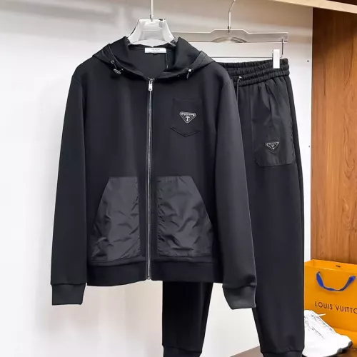 Cheap Prada Tracksuits Long Sleeved For Men #1380395 Replica Wholesale [$108.00 USD] [ITEM#1380395] on Replica Prada Tracksuits