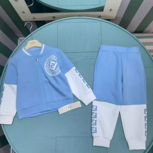 Fendi Tracksuits Long Sleeved For Kids #1380478