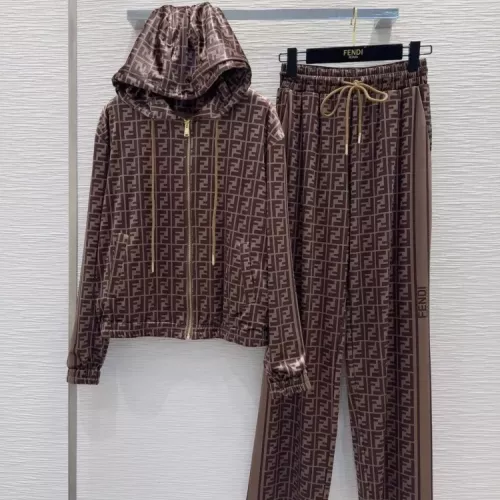 Fendi Tracksuits Long Sleeved For Women #1380514