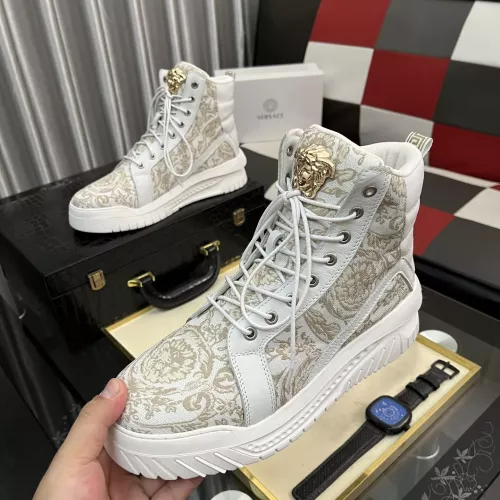 Versace High Tops Shoes For Men #1380515
