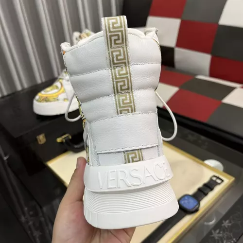 Cheap Versace High Tops Shoes For Men #1380517 Replica Wholesale [$88.00 USD] [ITEM#1380517] on Replica Versace High Tops Shoes