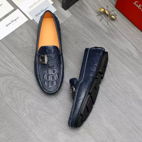 Salvatore Ferragamo Leather Shoes For Men #1380524