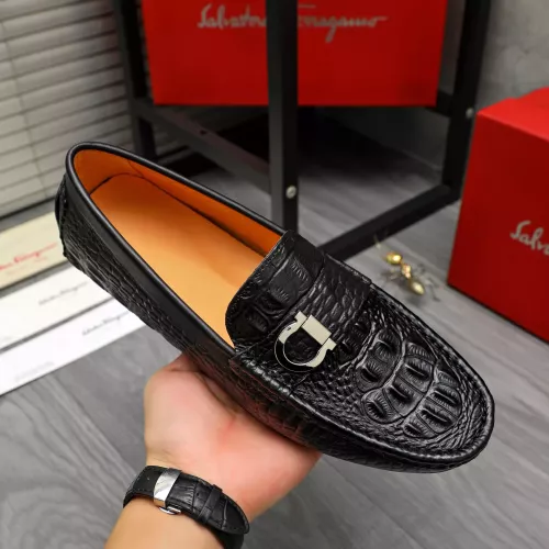 Cheap Salvatore Ferragamo Leather Shoes For Men #1380525 Replica Wholesale [$76.00 USD] [ITEM#1380525] on Replica Salvatore Ferragamo Leather Shoes