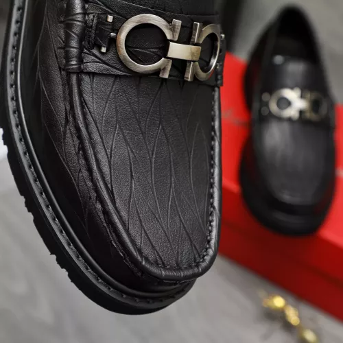 Cheap Salvatore Ferragamo Leather Shoes For Men #1380531 Replica Wholesale [$98.00 USD] [ITEM#1380531] on Replica Salvatore Ferragamo Leather Shoes