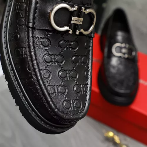 Cheap Salvatore Ferragamo Leather Shoes For Men #1380537 Replica Wholesale [$98.00 USD] [ITEM#1380537] on Replica Salvatore Ferragamo Leather Shoes