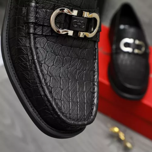 Cheap Salvatore Ferragamo Leather Shoes For Men #1380538 Replica Wholesale [$98.00 USD] [ITEM#1380538] on Replica Salvatore Ferragamo Leather Shoes