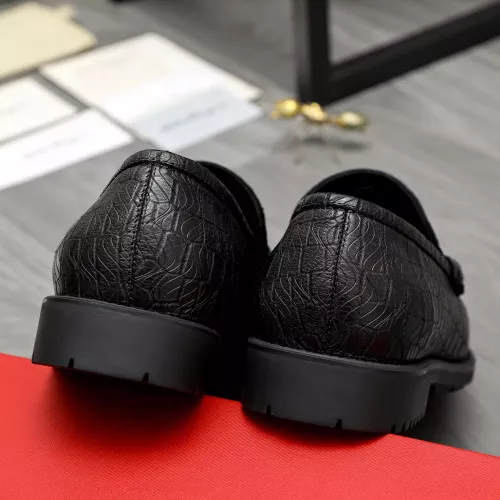 Cheap Salvatore Ferragamo Leather Shoes For Men #1380538 Replica Wholesale [$98.00 USD] [ITEM#1380538] on Replica Salvatore Ferragamo Leather Shoes
