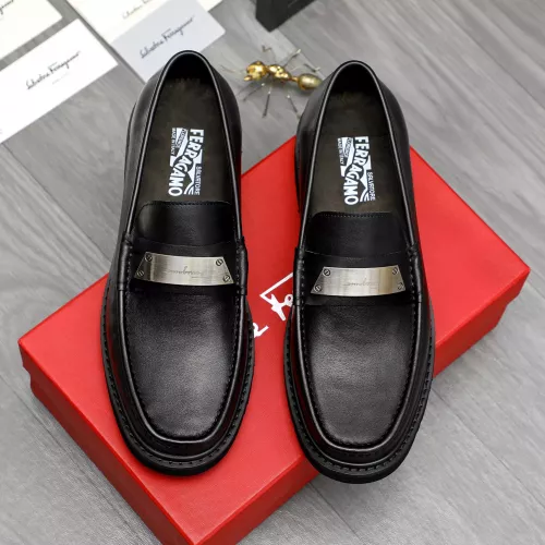 Salvatore Ferragamo Leather Shoes For Men #1380543