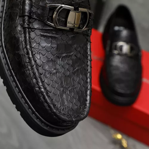Cheap Salvatore Ferragamo Leather Shoes For Men #1380544 Replica Wholesale [$98.00 USD] [ITEM#1380544] on Replica Salvatore Ferragamo Leather Shoes
