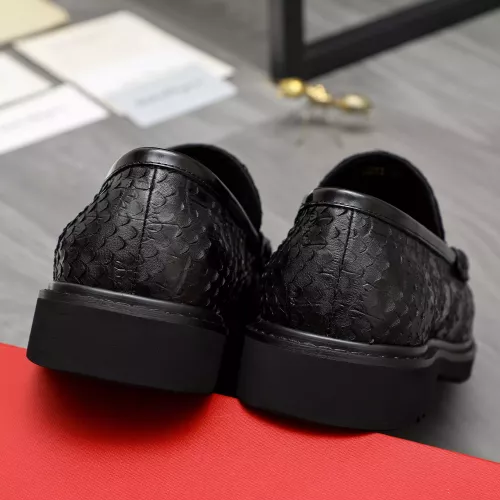 Cheap Salvatore Ferragamo Leather Shoes For Men #1380544 Replica Wholesale [$98.00 USD] [ITEM#1380544] on Replica Salvatore Ferragamo Leather Shoes