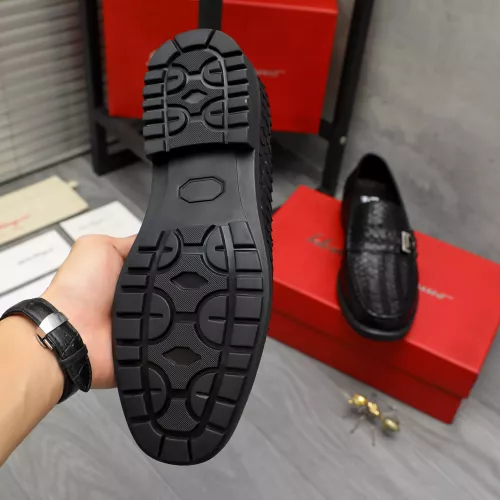 Cheap Salvatore Ferragamo Leather Shoes For Men #1380545 Replica Wholesale [$98.00 USD] [ITEM#1380545] on Replica Salvatore Ferragamo Leather Shoes