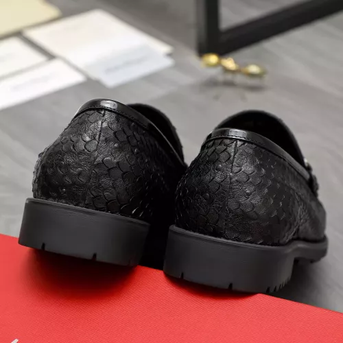 Cheap Salvatore Ferragamo Leather Shoes For Men #1380545 Replica Wholesale [$98.00 USD] [ITEM#1380545] on Replica Salvatore Ferragamo Leather Shoes