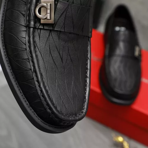 Cheap Salvatore Ferragamo Leather Shoes For Men #1380546 Replica Wholesale [$98.00 USD] [ITEM#1380546] on Replica Salvatore Ferragamo Leather Shoes