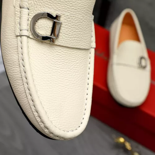 Cheap Salvatore Ferragamo Leather Shoes For Men #1380550 Replica Wholesale [$76.00 USD] [ITEM#1380550] on Replica Salvatore Ferragamo Leather Shoes