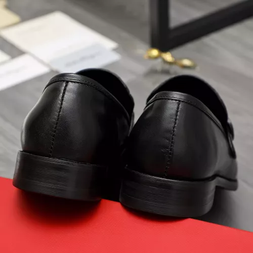 Cheap Salvatore Ferragamo Leather Shoes For Men #1380561 Replica Wholesale [$88.00 USD] [ITEM#1380561] on Replica Salvatore Ferragamo Leather Shoes