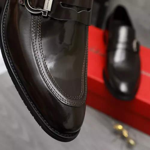 Cheap Salvatore Ferragamo Leather Shoes For Men #1380565 Replica Wholesale [$88.00 USD] [ITEM#1380565] on Replica Salvatore Ferragamo Leather Shoes