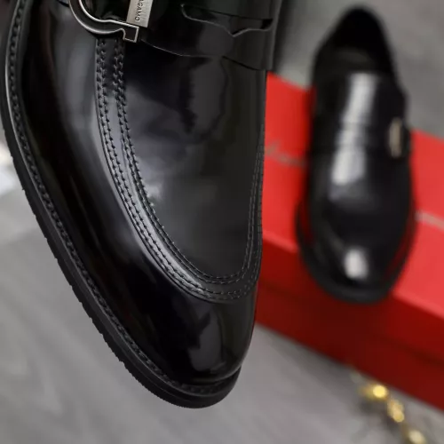 Cheap Salvatore Ferragamo Leather Shoes For Men #1380566 Replica Wholesale [$88.00 USD] [ITEM#1380566] on Replica Salvatore Ferragamo Leather Shoes