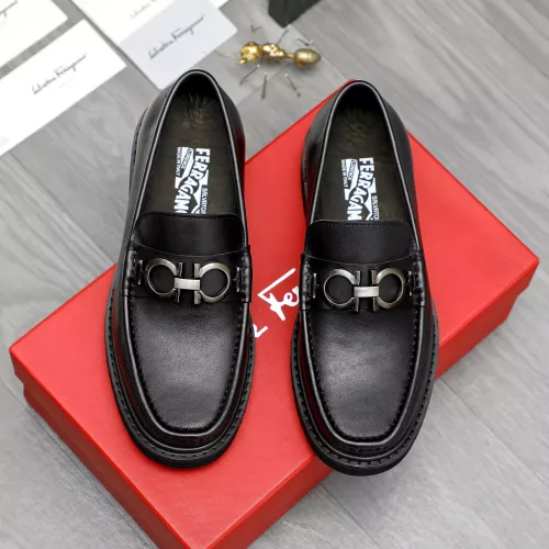 Cheap Salvatore Ferragamo Leather Shoes For Men #1380571 Replica Wholesale [$96.00 USD] [ITEM#1380571] on Replica Salvatore Ferragamo Leather Shoes