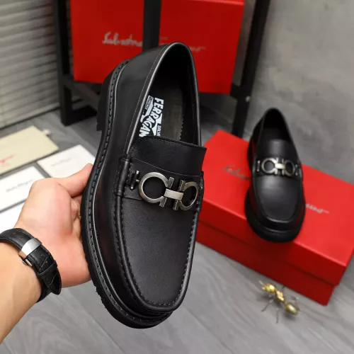 Cheap Salvatore Ferragamo Leather Shoes For Men #1380571 Replica Wholesale [$96.00 USD] [ITEM#1380571] on Replica Salvatore Ferragamo Leather Shoes
