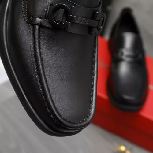 Cheap Salvatore Ferragamo Leather Shoes For Men #1380577 Replica Wholesale [$82.00 USD] [ITEM#1380577] on Replica Salvatore Ferragamo Leather Shoes