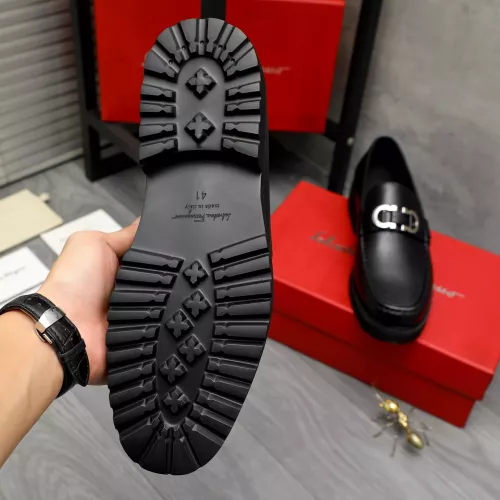 Cheap Salvatore Ferragamo Leather Shoes For Men #1380580 Replica Wholesale [$100.00 USD] [ITEM#1380580] on Replica Salvatore Ferragamo Leather Shoes