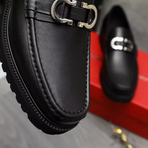Cheap Salvatore Ferragamo Leather Shoes For Men #1380580 Replica Wholesale [$100.00 USD] [ITEM#1380580] on Replica Salvatore Ferragamo Leather Shoes