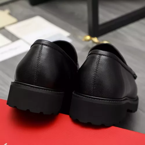 Cheap Salvatore Ferragamo Leather Shoes For Men #1380580 Replica Wholesale [$100.00 USD] [ITEM#1380580] on Replica Salvatore Ferragamo Leather Shoes