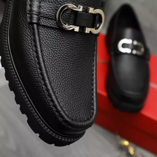 Cheap Salvatore Ferragamo Leather Shoes For Men #1380595 Replica Wholesale [$100.00 USD] [ITEM#1380595] on Replica Salvatore Ferragamo Leather Shoes