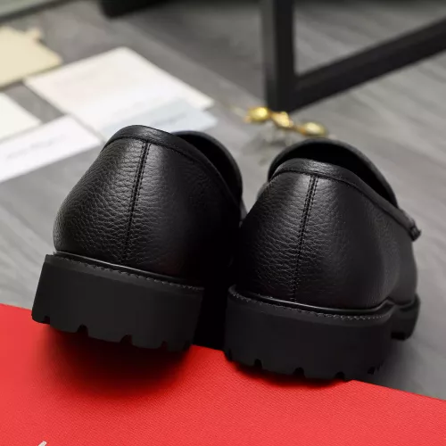 Cheap Salvatore Ferragamo Leather Shoes For Men #1380595 Replica Wholesale [$100.00 USD] [ITEM#1380595] on Replica Salvatore Ferragamo Leather Shoes