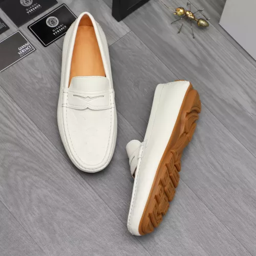 Versace Leather Shoes For Men #1380601