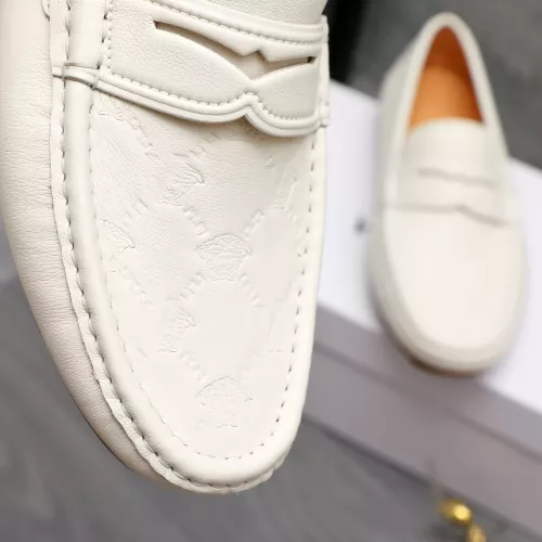 Cheap Versace Leather Shoes For Men #1380601 Replica Wholesale [$76.00 USD] [ITEM#1380601] on Replica Versace Leather Shoes