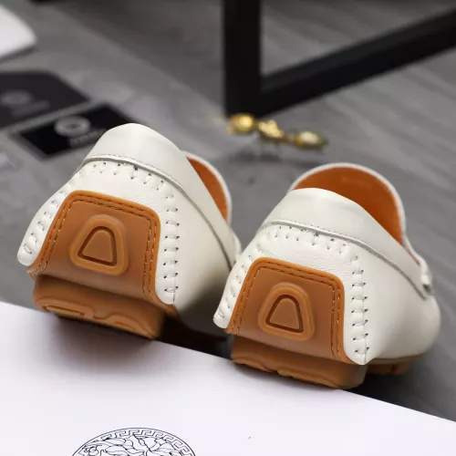 Cheap Versace Leather Shoes For Men #1380601 Replica Wholesale [$76.00 USD] [ITEM#1380601] on Replica Versace Leather Shoes
