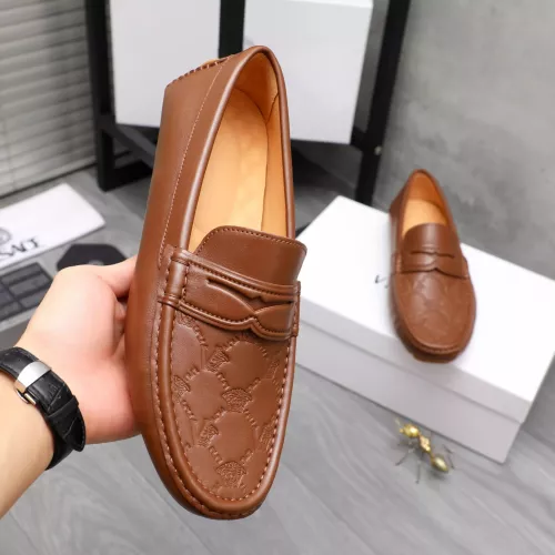 Cheap Versace Leather Shoes For Men #1380602 Replica Wholesale [$76.00 USD] [ITEM#1380602] on Replica Versace Leather Shoes
