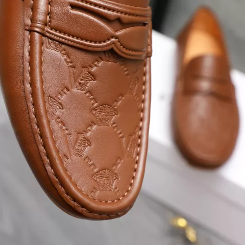 Cheap Versace Leather Shoes For Men #1380602 Replica Wholesale [$76.00 USD] [ITEM#1380602] on Replica Versace Leather Shoes