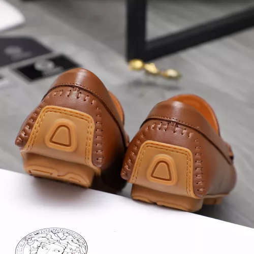 Cheap Versace Leather Shoes For Men #1380602 Replica Wholesale [$76.00 USD] [ITEM#1380602] on Replica Versace Leather Shoes