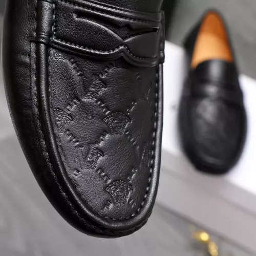 Cheap Versace Leather Shoes For Men #1380603 Replica Wholesale [$76.00 USD] [ITEM#1380603] on Replica Versace Leather Shoes