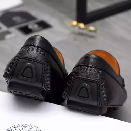Cheap Versace Leather Shoes For Men #1380603 Replica Wholesale [$76.00 USD] [ITEM#1380603] on Replica Versace Leather Shoes