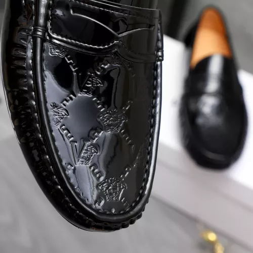 Cheap Versace Leather Shoes For Men #1380604 Replica Wholesale [$76.00 USD] [ITEM#1380604] on Replica Versace Leather Shoes