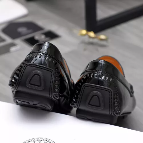 Cheap Versace Leather Shoes For Men #1380604 Replica Wholesale [$76.00 USD] [ITEM#1380604] on Replica Versace Leather Shoes