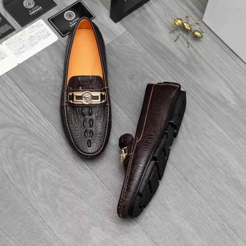 Versace Leather Shoes For Men #1380606