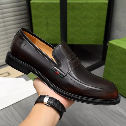 Cheap Gucci Oxfords Shoes For Men #1380611 Replica Wholesale [$96.00 USD] [ITEM#1380611] on Replica Gucci Oxfords Shoes