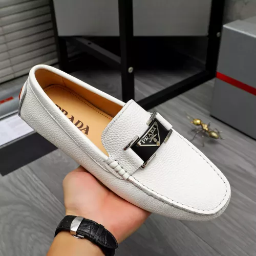 Cheap Prada Leather Shoes For Men #1380618 Replica Wholesale [$76.00 USD] [ITEM#1380618] on Replica Prada Leather Shoes