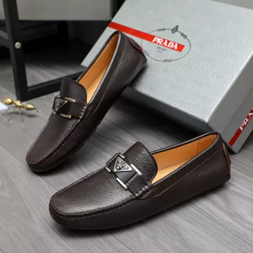 Prada Leather Shoes For Men #1380620