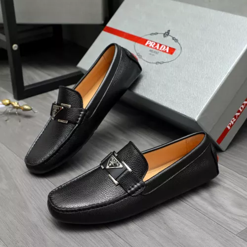 Prada Leather Shoes For Men #1380621