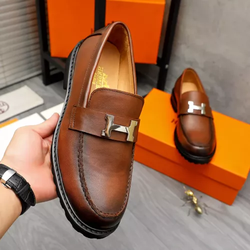 Cheap Hermes Leather Shoes For Men #1380632 Replica Wholesale [$85.00 USD] [ITEM#1380632] on Replica Hermes Leather Shoes