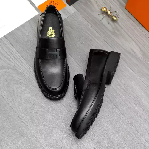 Cheap Hermes Leather Shoes For Men #1380633 Replica Wholesale [$85.00 USD] [ITEM#1380633] on Replica Hermes Leather Shoes