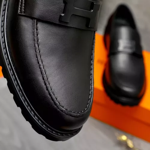 Cheap Hermes Leather Shoes For Men #1380633 Replica Wholesale [$85.00 USD] [ITEM#1380633] on Replica Hermes Leather Shoes